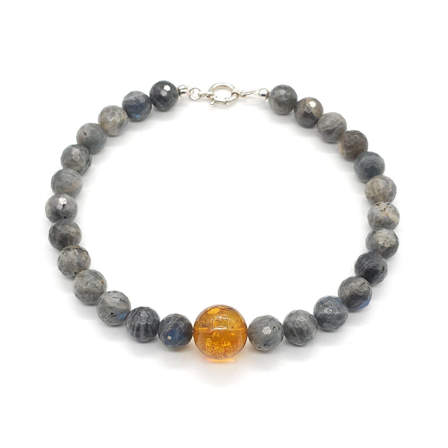 Hisia: Labradorite, Amber