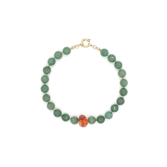 Mmea: Aventurine, Amber above