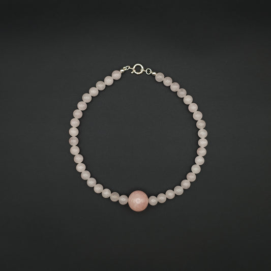 Huruma: Rose Quartz 10mm above
