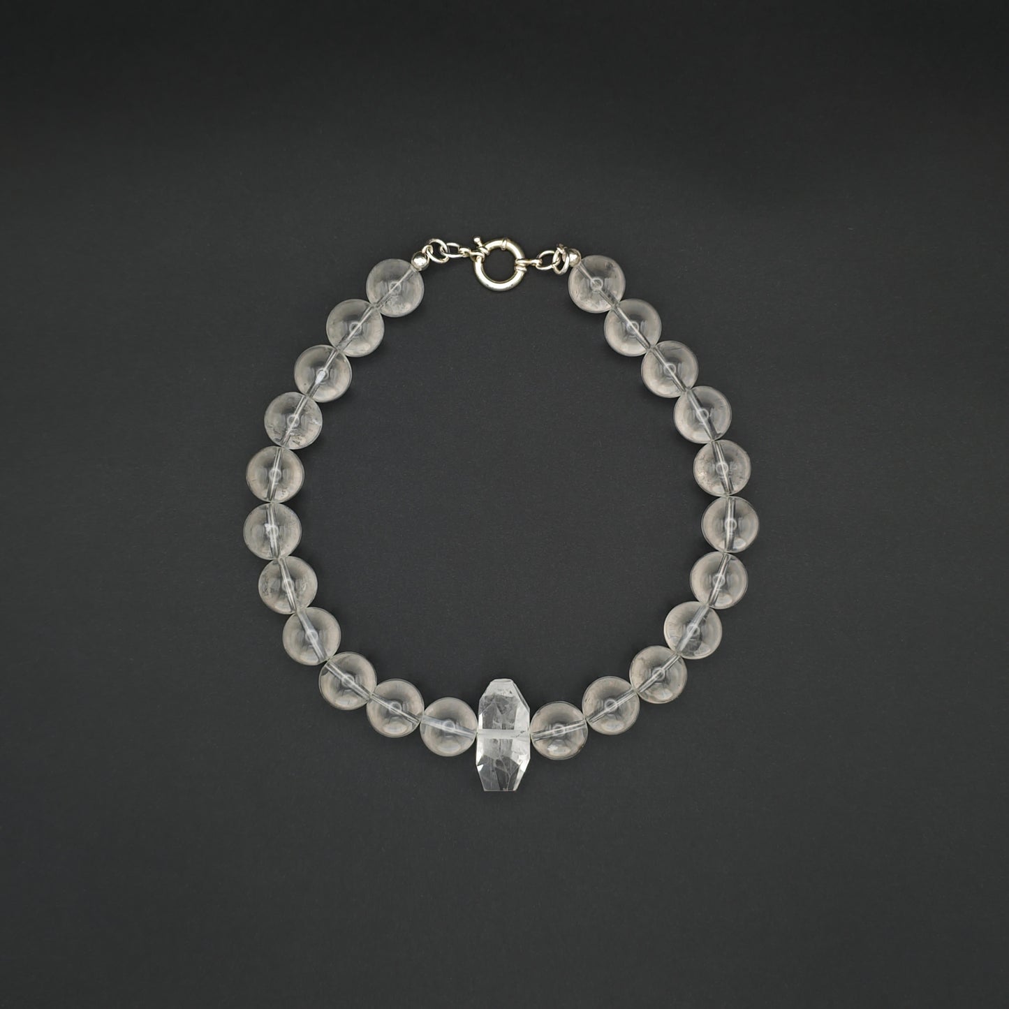 Uwazi: Crystal Quartz 16mm above