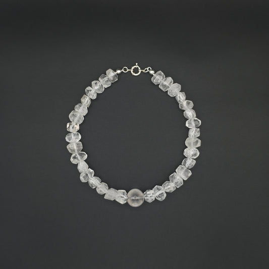 Uwazi: Crystal Quartz Tumbled above