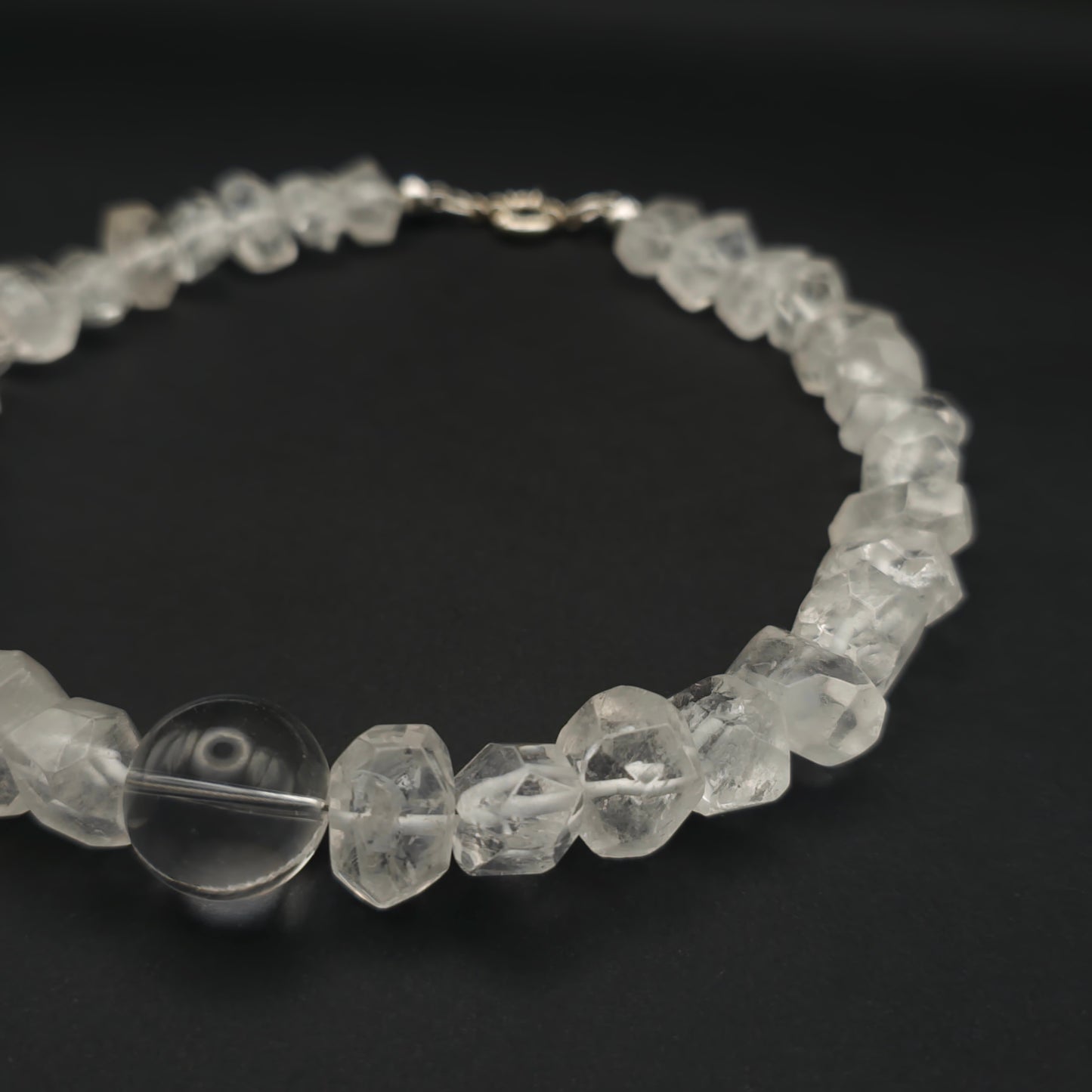 Uwazi: Crystal Quartz Tumbled right