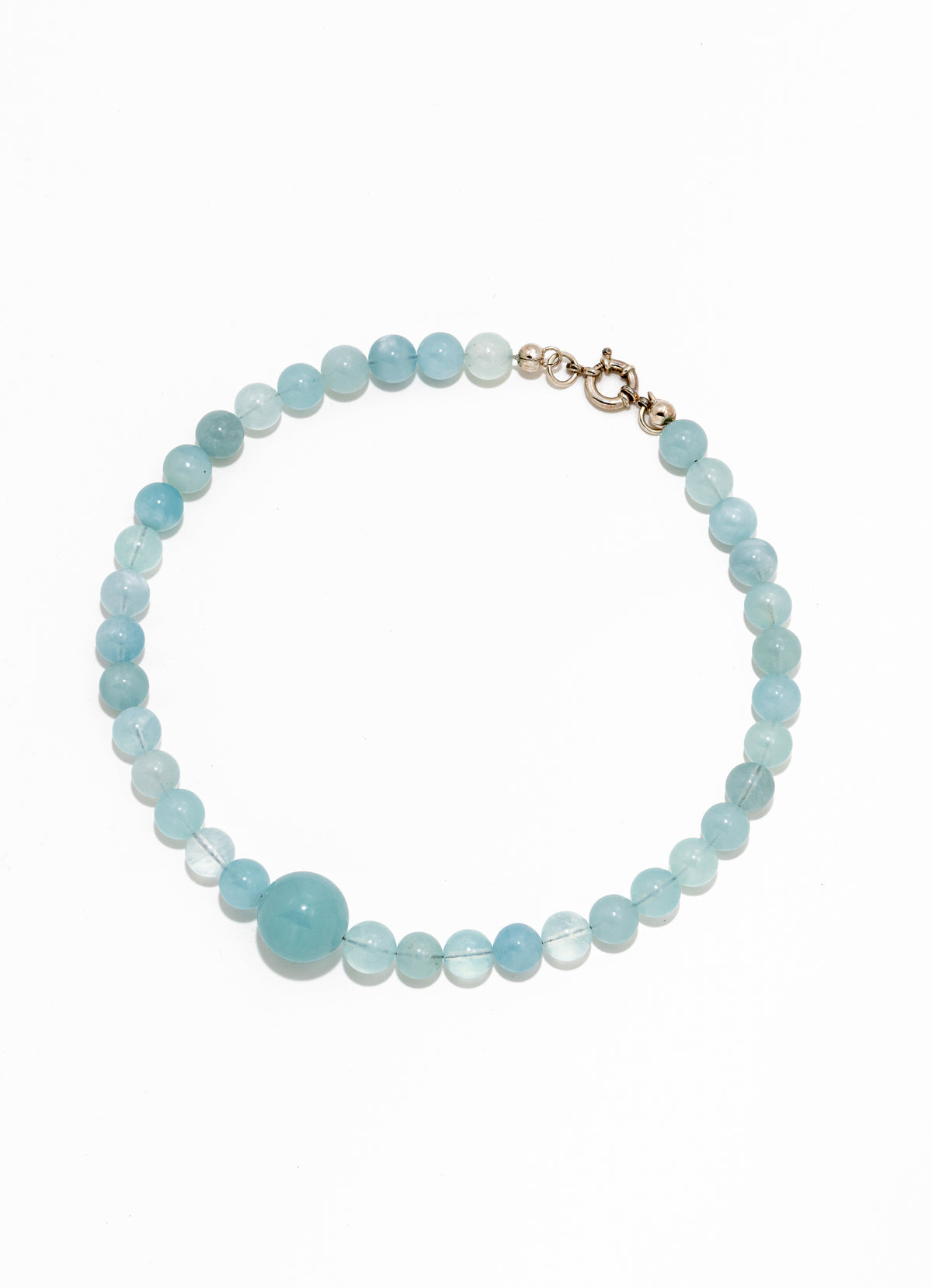 Anga Necklace: Aquamarine