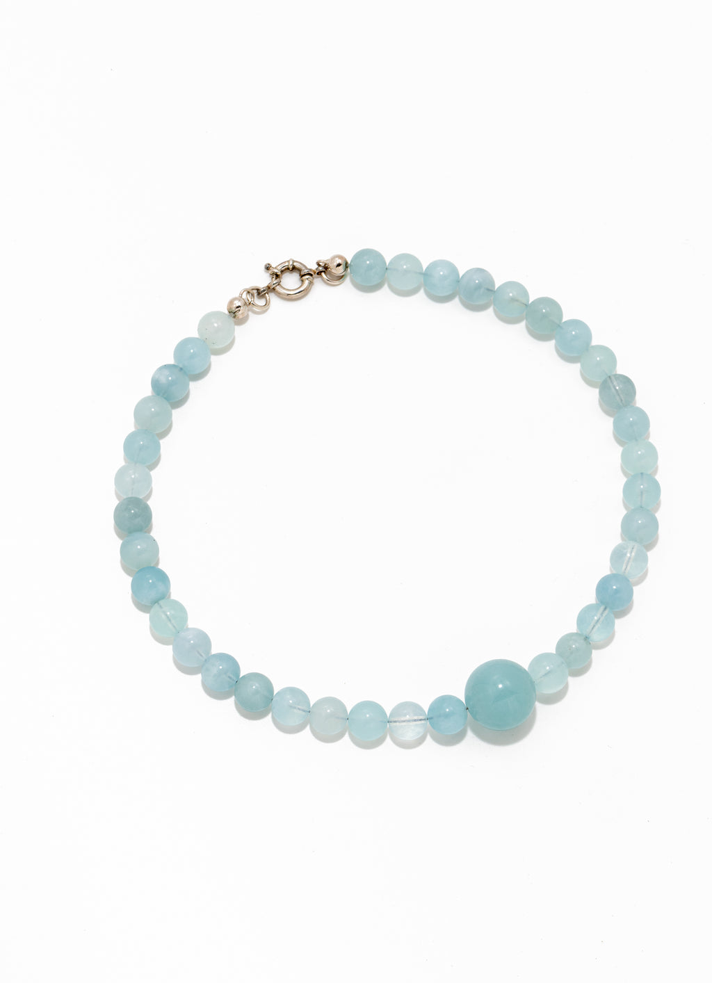 Anga Necklace: Aquamarine