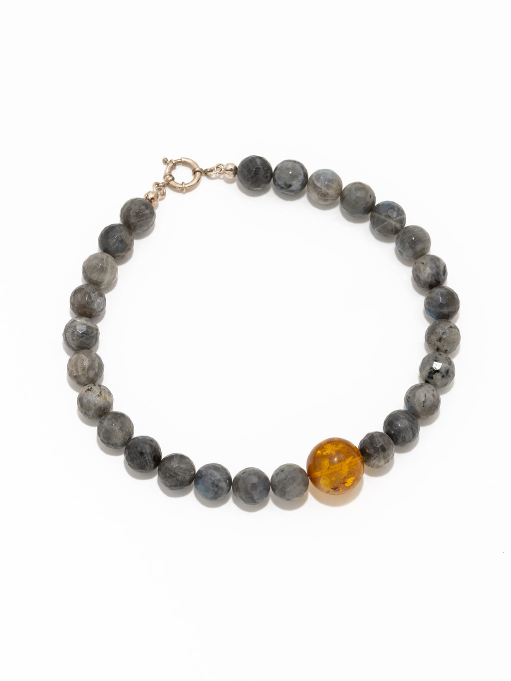 Hisia: Labradorite, Amber