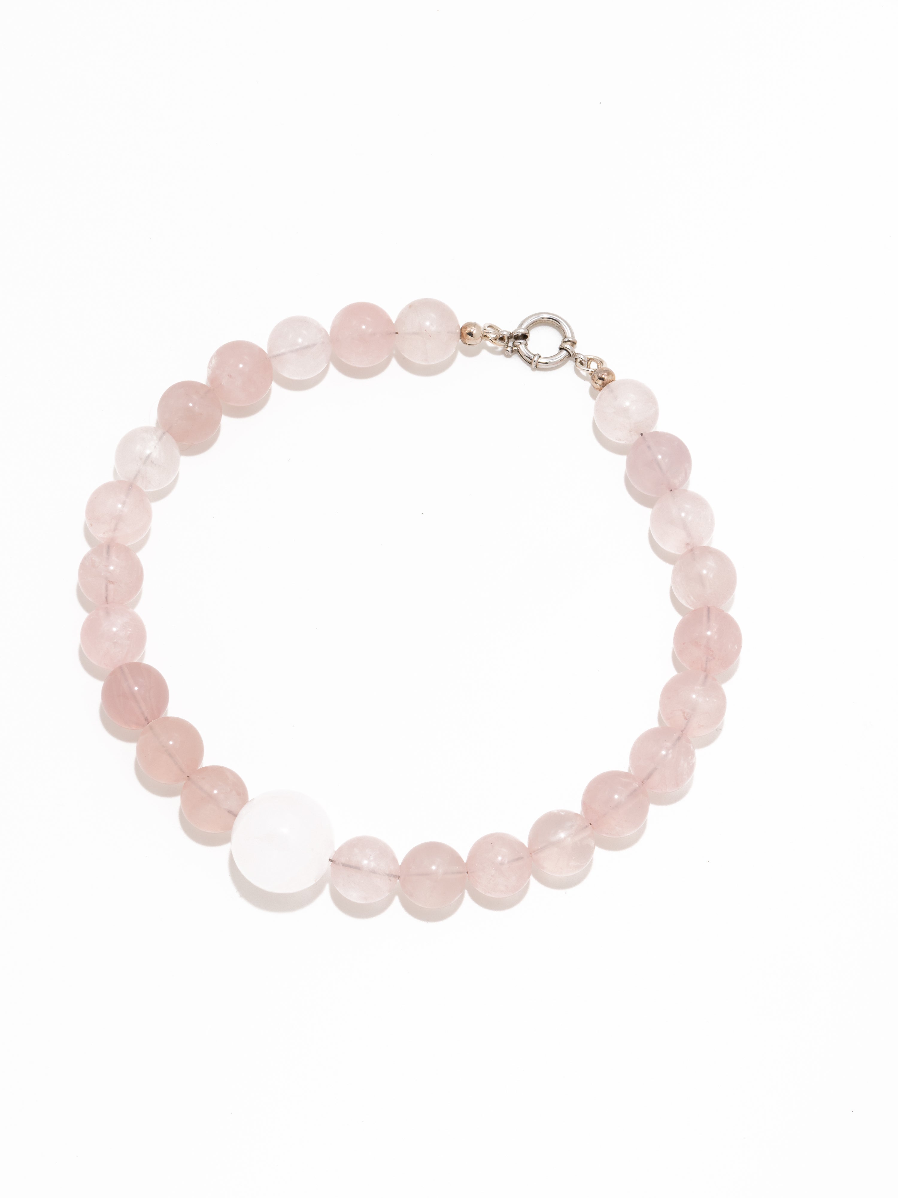 Huruma: Pink Mangano, Rose Quartz 16mm
