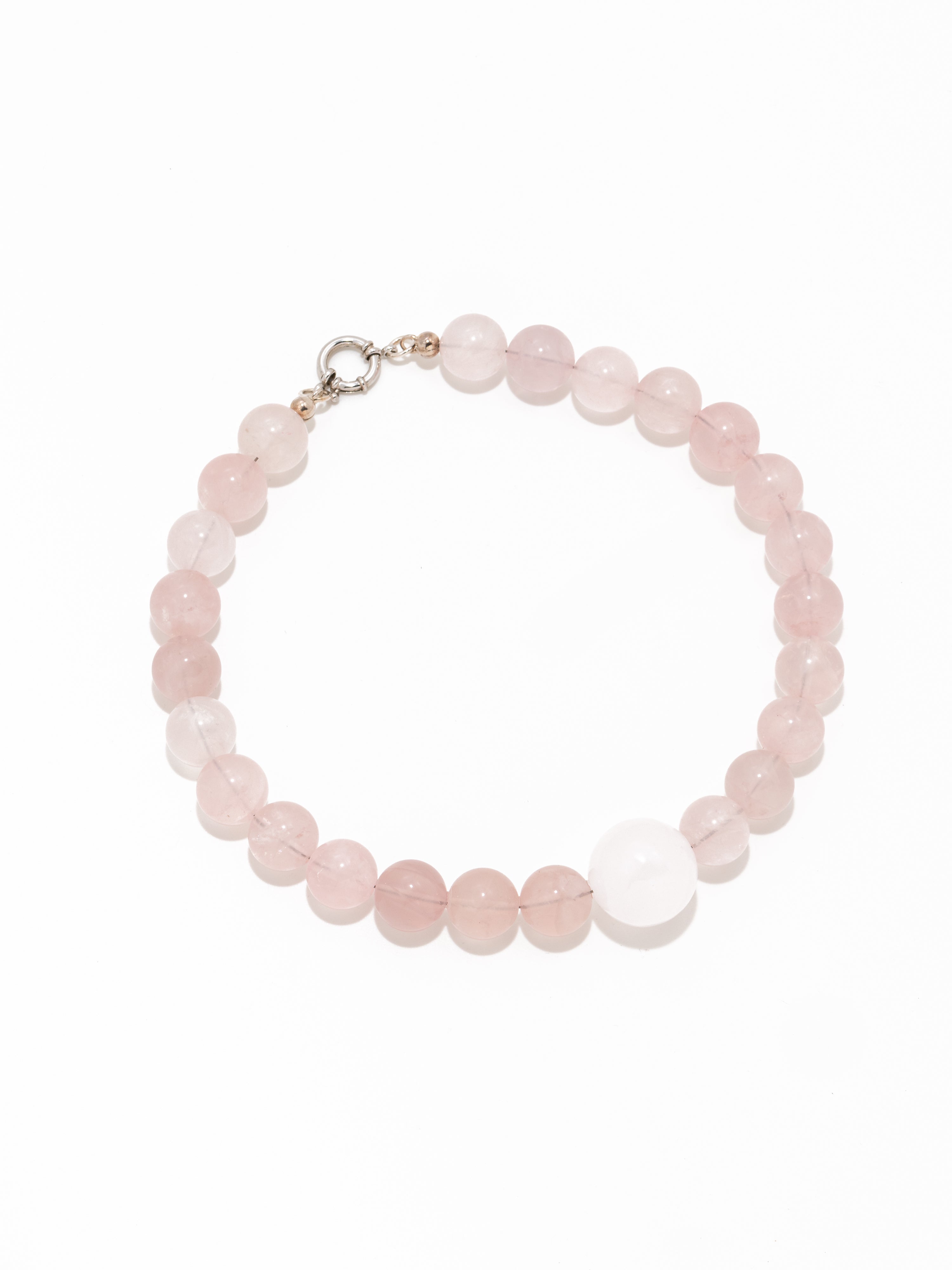 Huruma: Pink Mangano, Rose Quartz 16mm