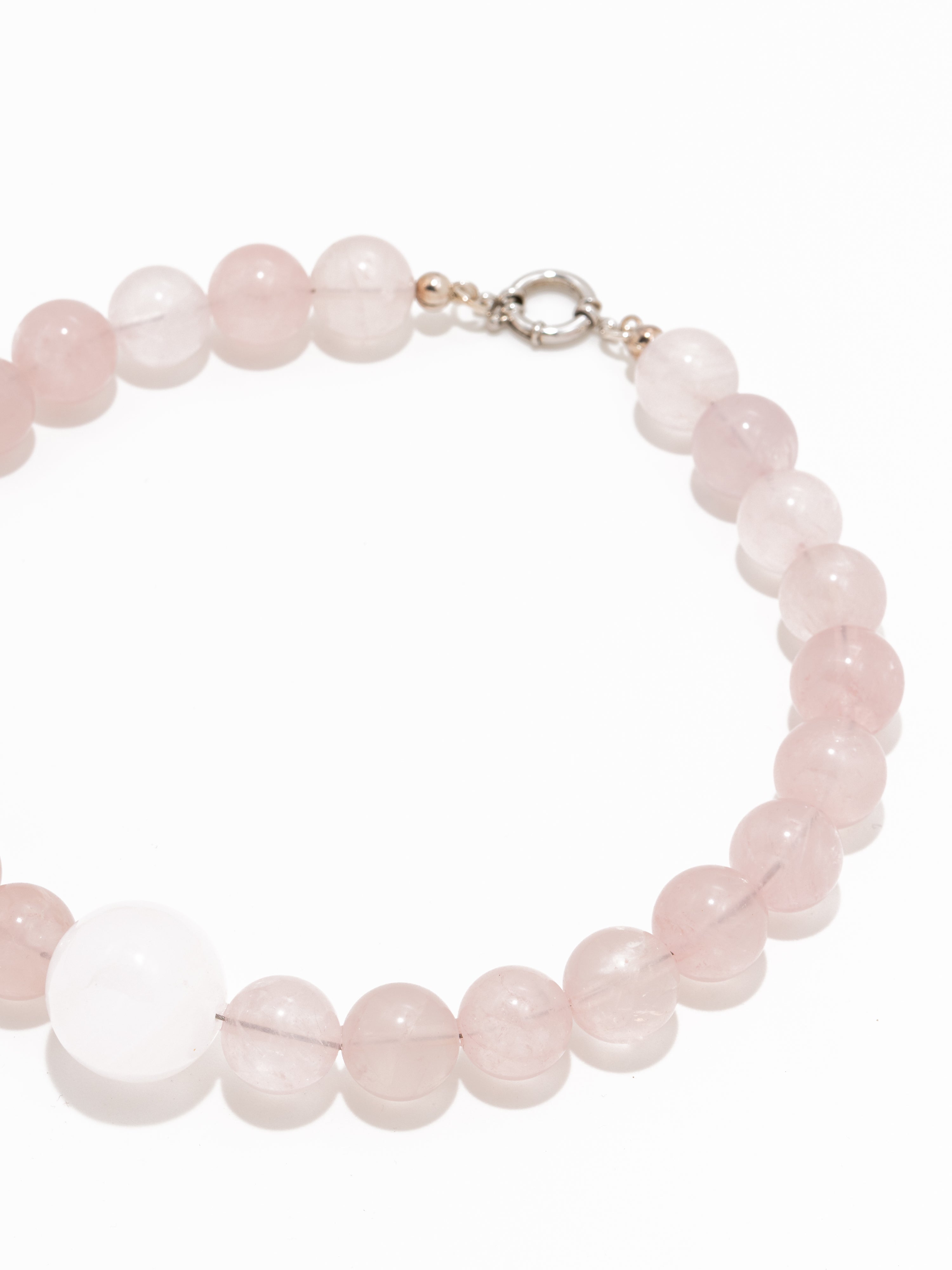 Huruma: Pink Mangano, Rose Quartz 16mm