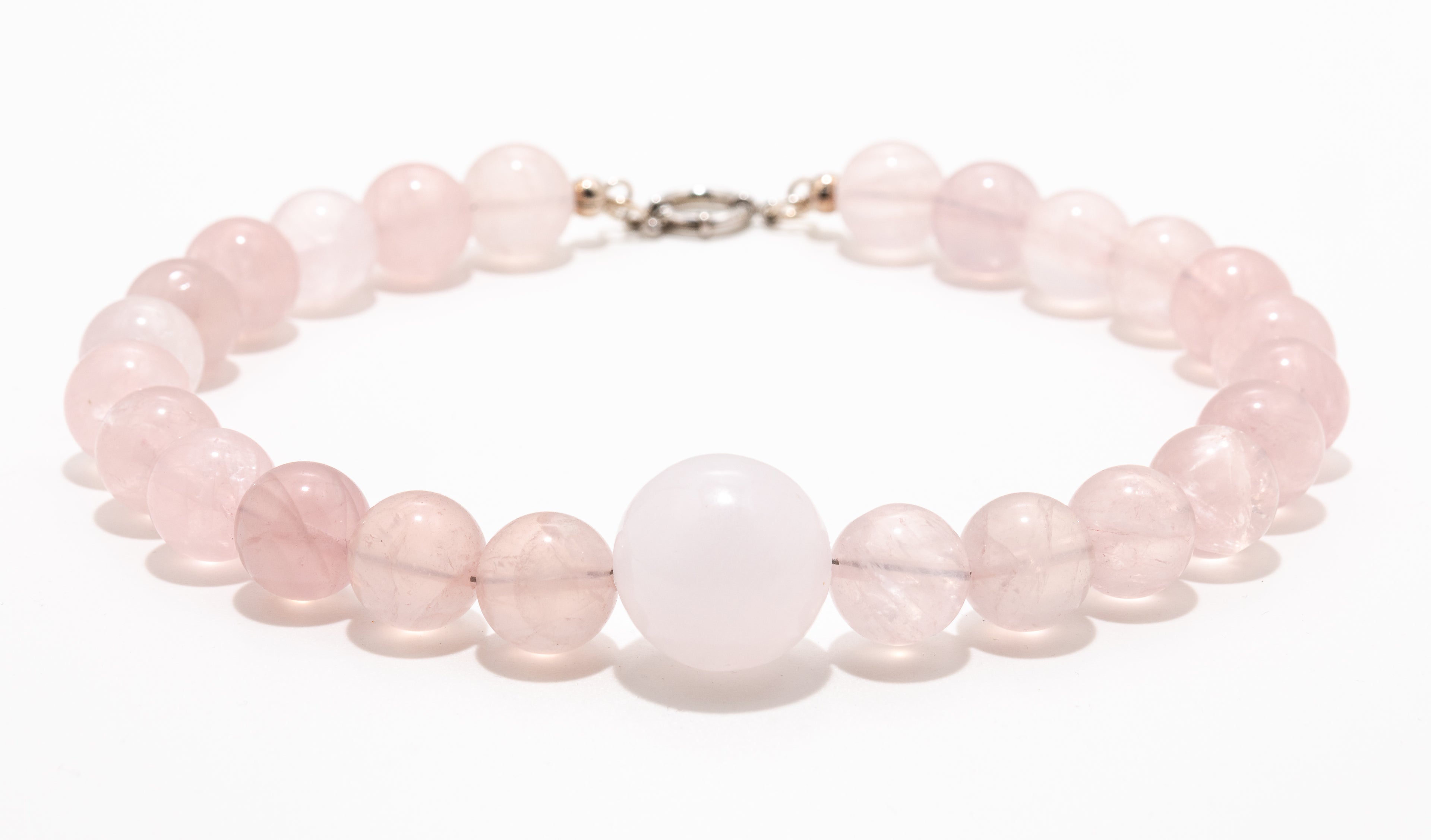 Huruma: Pink Mangano, Rose Quartz 16mm