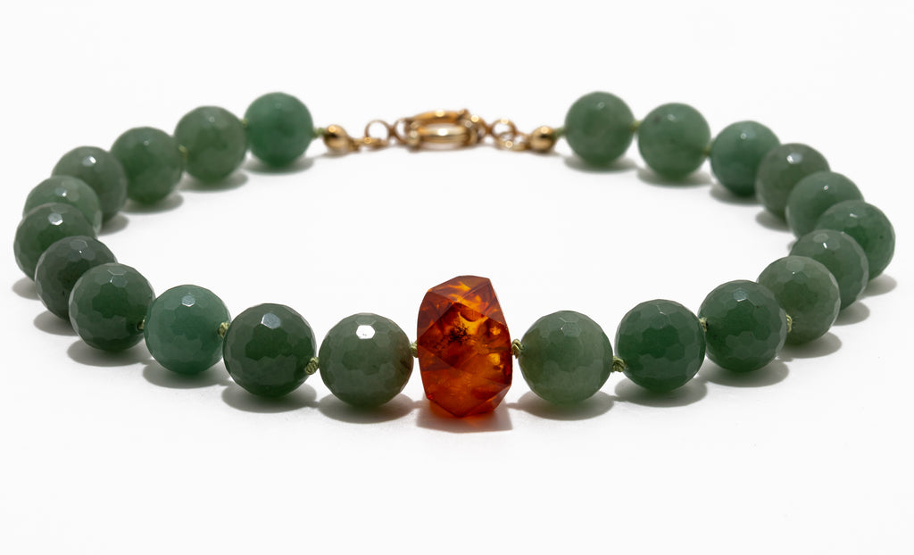 Mmea: Aventurine, Amber