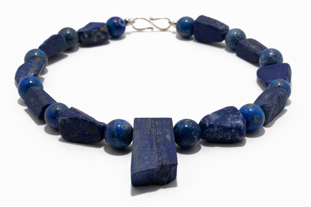 Pwani Necklace: Lapis Lazuli