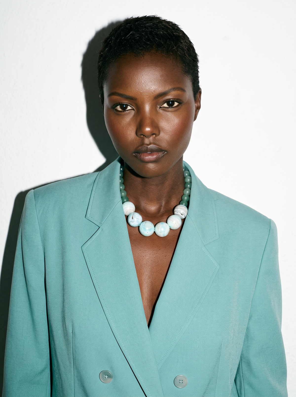 Masika: Aventurin, blue Aragonit