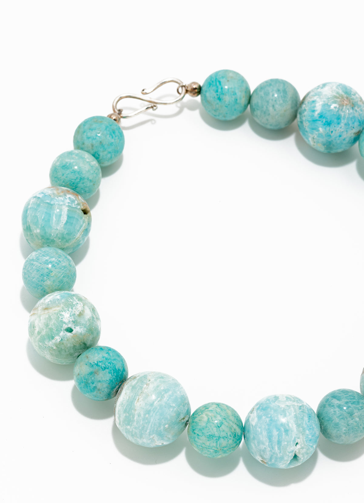 Taraja Necklace: Amazonite, Aragonite