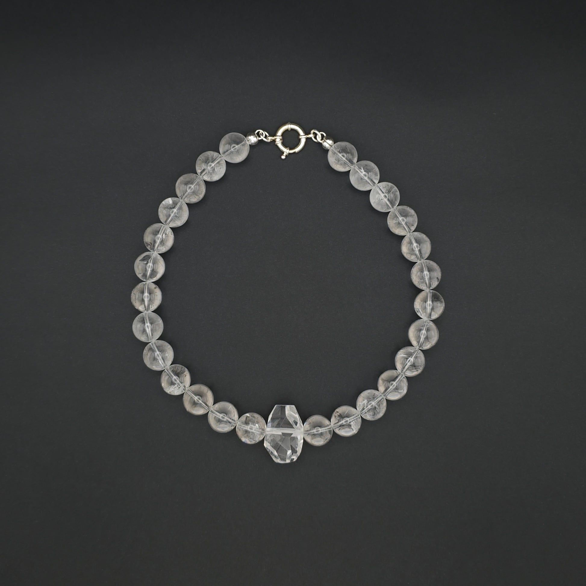 Uwazi: Crystal Quartz 14mm above