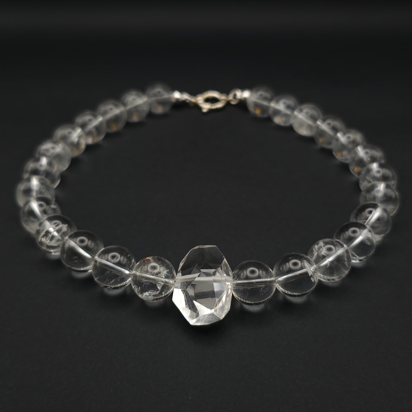 Uwazi: Crystal Quartz 14mm front