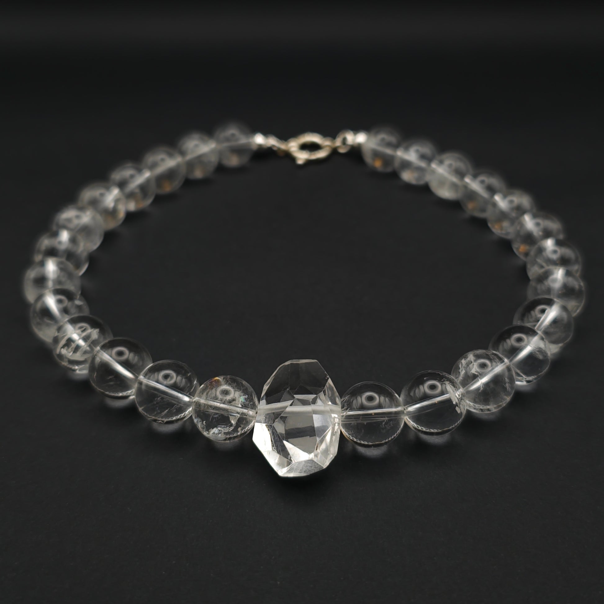 Uwazi: Crystal Quartz 14mm front