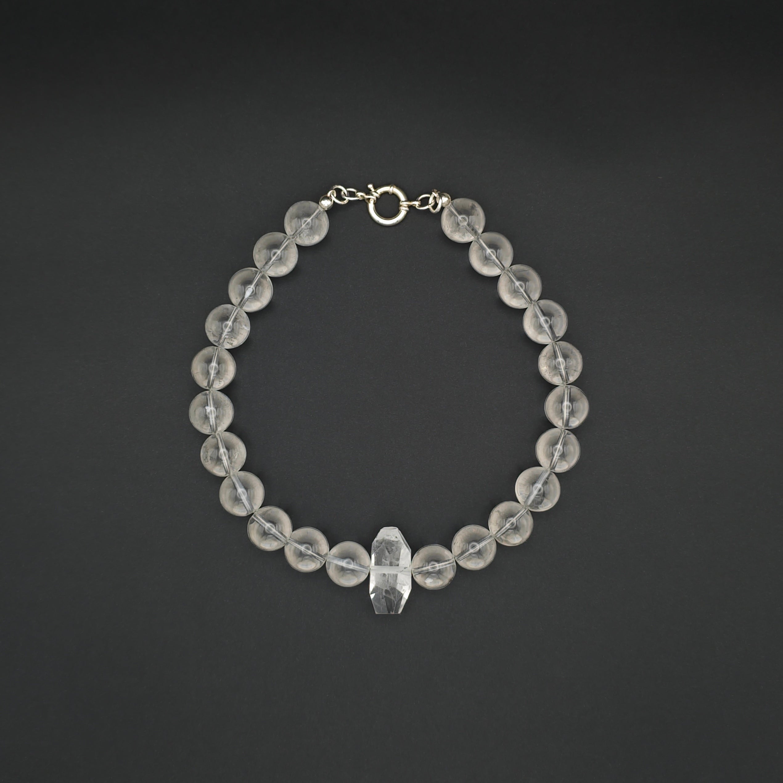 Uwazi: Crystal Quartz 16mm top view